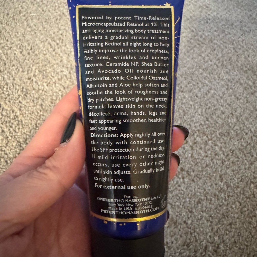 Peter Thomas Roth Retinol Fusion PM Moisturizer - 3.4 oz unopened - Picture 2 of 3